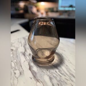 Studio McGee Smoky Brown Glass Vase